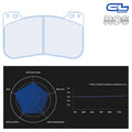 CL Brakes - Kit 4 pz. pastiglie freno (4221) - Ravasicorse