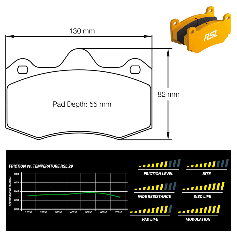 Pagid - Pastiglie freno Renault Clio 3.0 V6 Turbo Sport (4345) - Front