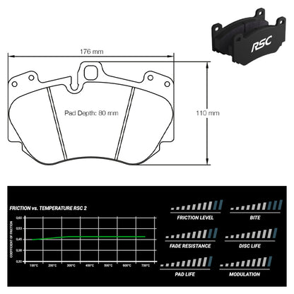 Pagid - Pastiglie freno Audi A8 D3 [ceramic brakes] (4907) - Front