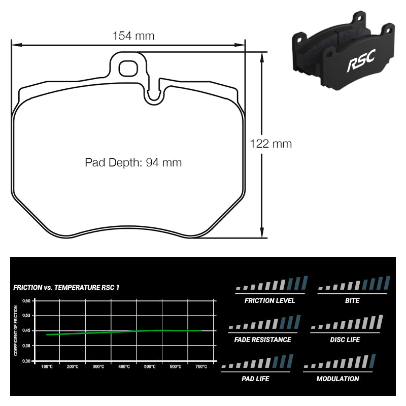 Pagid - Pastiglie freno Audi RS6 (C6) [ceramic brakes front] (4910) - Front - Ravasicorse