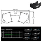 Pagid - Pastiglie freno VW Touareg [ceramic brakes] (4917) - Front - Ravasicorse