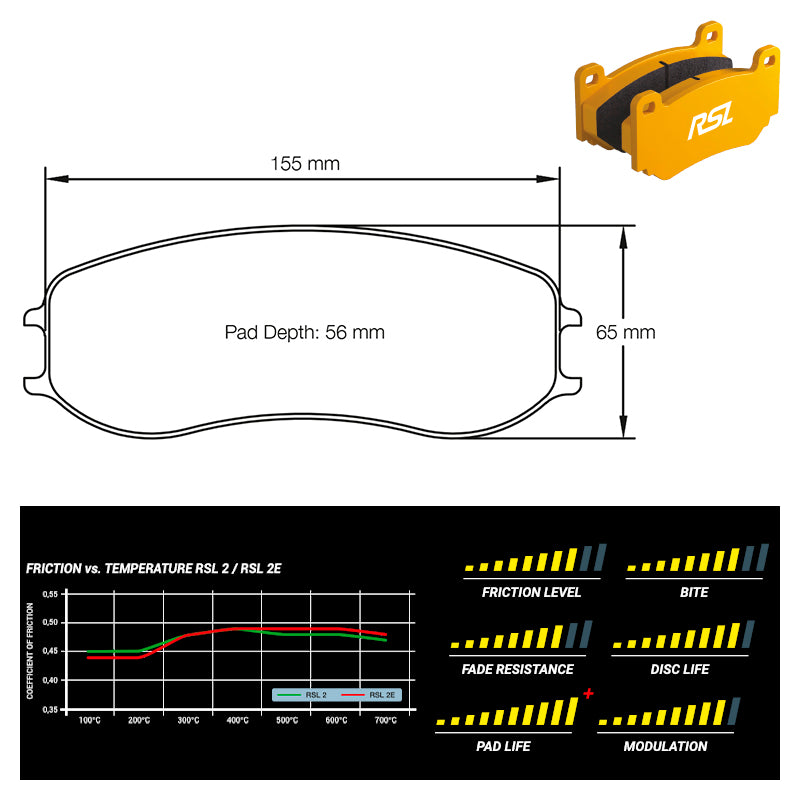 Pagid - Pastiglie freno Porsche Cayman GT4 MR [PFC brakes 28/26 mm] (4928) - Front