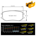 Pagid - Pastiglie freno Porsche Cayman GT4 MR [PFC brakes 28/26 mm] (4929) - Rear - Ravasicorse