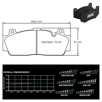 Pagid - Pastiglie freno BMW M2 [F87] Competition (4934) - Front