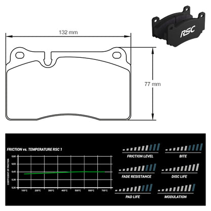 Pagid - Pastiglie freno Nissan R35 GTR [ceramic brakes] (4946) - Rear