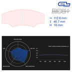 CL Brakes - Kit 4 pz. pastiglie freno (5003W40T16) - Ravasicorse