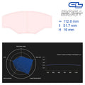 CL Brakes - Kit 4 pz. pastiglie freno (5003W48T16) - Ravasicorse