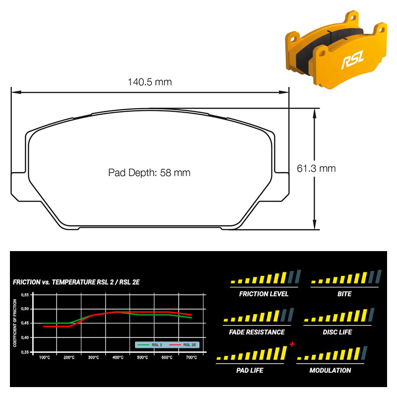 Pagid - Pastiglie freno Hyundai Veloster N (7034) - Front