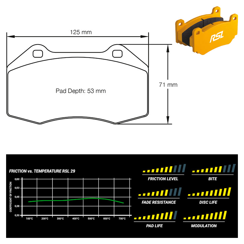 Pagid - Pastiglie freno Mazda MX-5 Miata ND [Brembo brakes] (8023) - Front - Ravasicorse