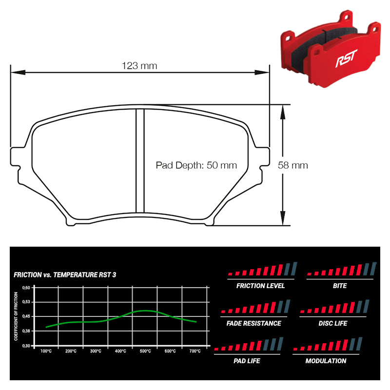 Pagid - Pastiglie freno Mazda MX-5 Miata NC (8082) - Front - Ravasicorse