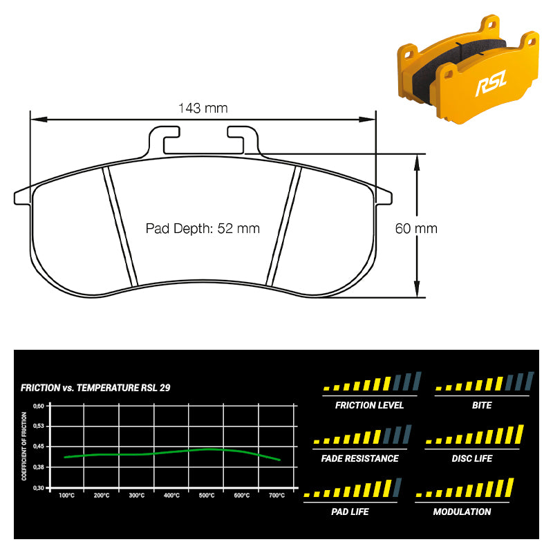 Pagid - Pastiglie freno BMW M235i Racing [PFC front caliper] (8197) - Front - Ravasicorse
