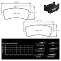 Pagid - Pastiglie freno Mercedes AMG GTR [cast iron brakes] (8246) - Rear - Ravasicorse
