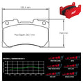 Pagid - Pastiglie Freno Toyota Yaris GR (8299) - Front - Ravasicorse