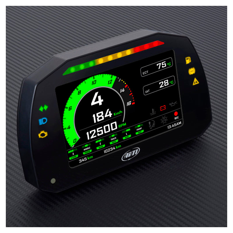 AIM - Dash logger P&P MXK10 x Kawasaki Ninja ZX-10R