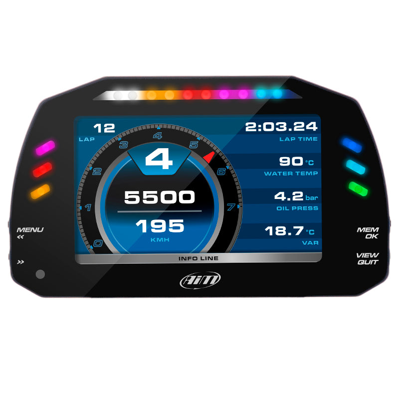 AIM - Dash logger MXS 1.3 - Ravasicorse