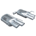 Inoxcar - Finale con silenziatore con uscita 2x 90x70 DX+SX - Ravasicorse