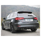 Inoxcar - Finale con silenziatore con uscita 2 x Ø80 DX+SX (Angled) - Ravasicorse