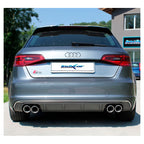 Inoxcar - Finale con silenziatore con uscita 2 x Ø80 DX+SX (Angled) - Ravasicorse