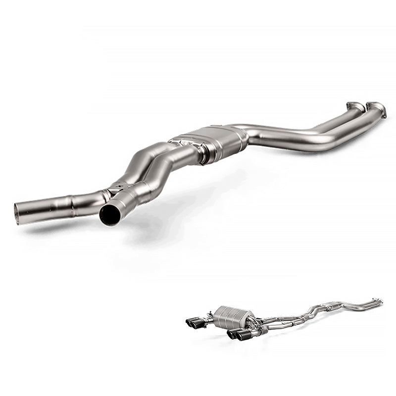 Akrapovic - Tubo centrale diretto x BMW M2 F87 Competition/CS - Ravasicorse