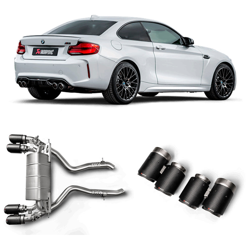 Akrapovic - Scarico slip-on x BMW M2 F87 Competition - Ravasicorse