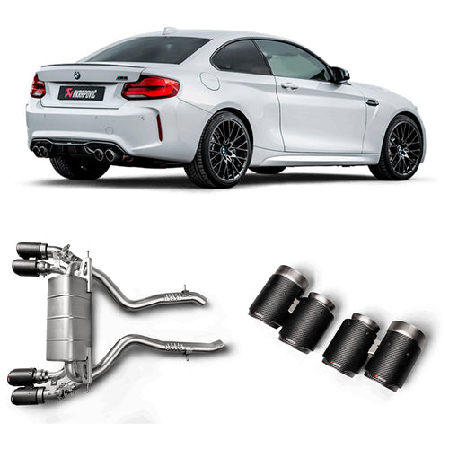 Akrapovic - Scarico slip-on x BMW M2 F87 Competition - Ravasicorse