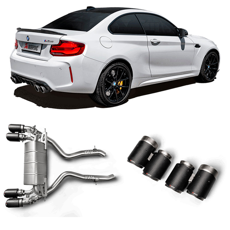 Akrapovic - Scarico slip-on x BMW M2 F87 CS - Ravasicorse