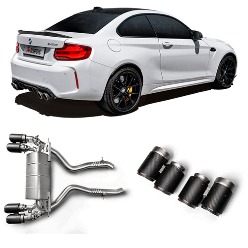 Akrapovic - Scarico slip-on x BMW M2 F87 CS - Ravasicorse