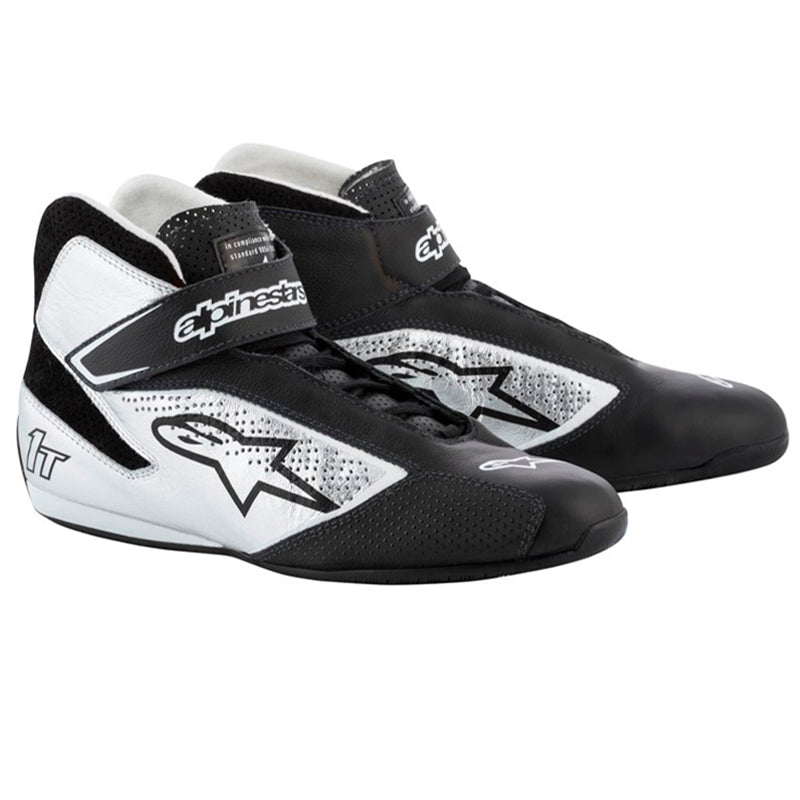 Alpinestars - Scarpe Tech-1 T (black/silver/white) - Ravasicorse