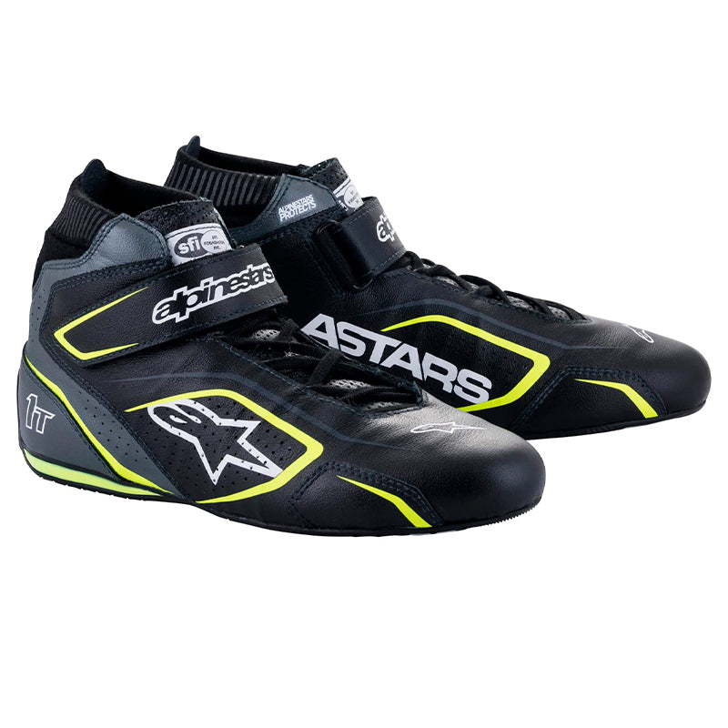Alpinestars - Scarpe Tech-1 T V3 (black/yellow) - Ravasicorse