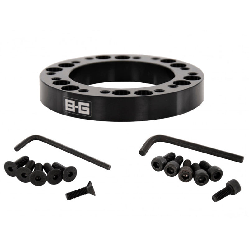 BG Racing - Adattatore per distanziale volante (da 12,5 mm 6x70mm / 6x74mm PCD) - Ravasicorse