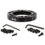 BG Racing - Adattatore per distanziale volante (da 12,5 mm 6x70mm / 6x74mm PCD) - Ravasicorse