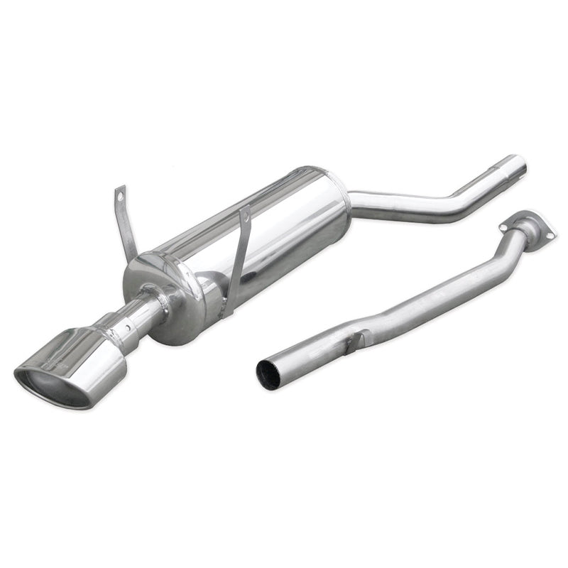 Inoxcar - Finale con silenziatore con uscita ovale 120x80 mm - Ravasicorse