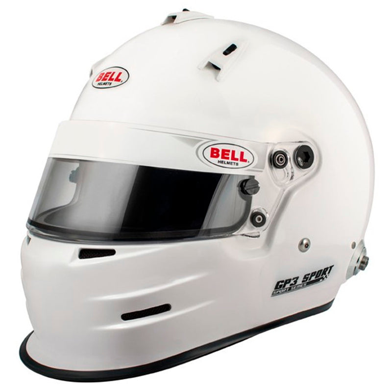 Bell - Casco GP3 Sport con Hans-clips (white)