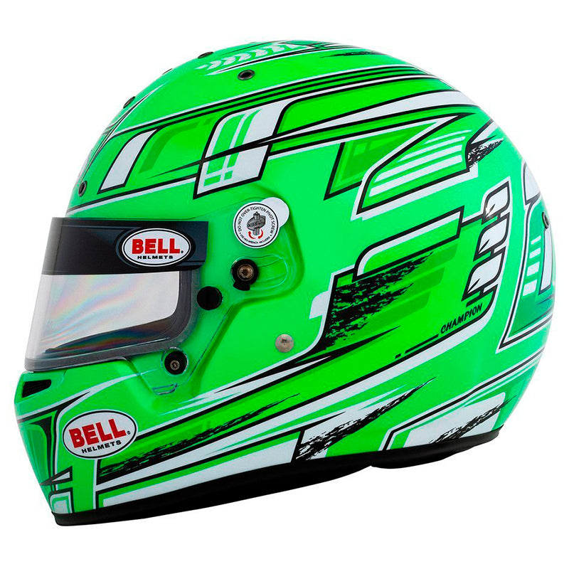 Casco Bell - KC7 Champion (green - Snell-FIA CMR-2016)