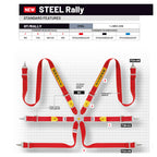 2 x Cintura Sabelt - 6 punti Rally FIA 8853-2016 (black - CCS622SNUN) - Ravasicorse