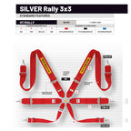 Cintura Sabelt - 6 punti Rally 3x3" FIA 8853-2016 (blue) - Ravasicorse