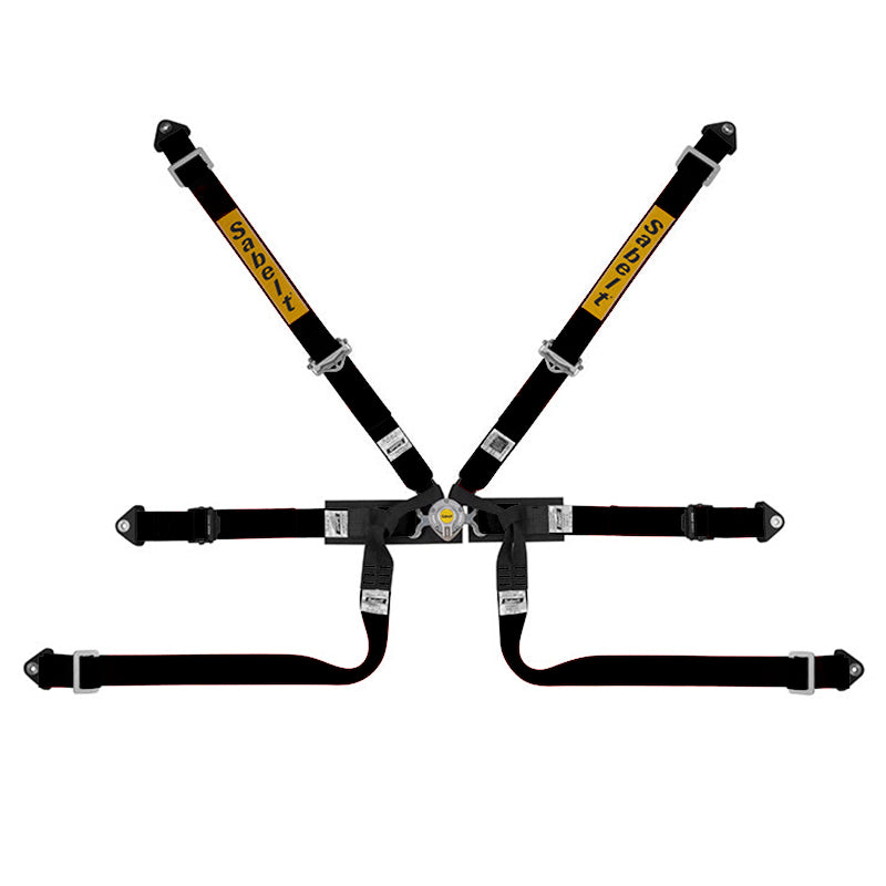 Cintura Sabelt - 6 punti Formula FIA 8853-2016 (black) - Ravasicorse