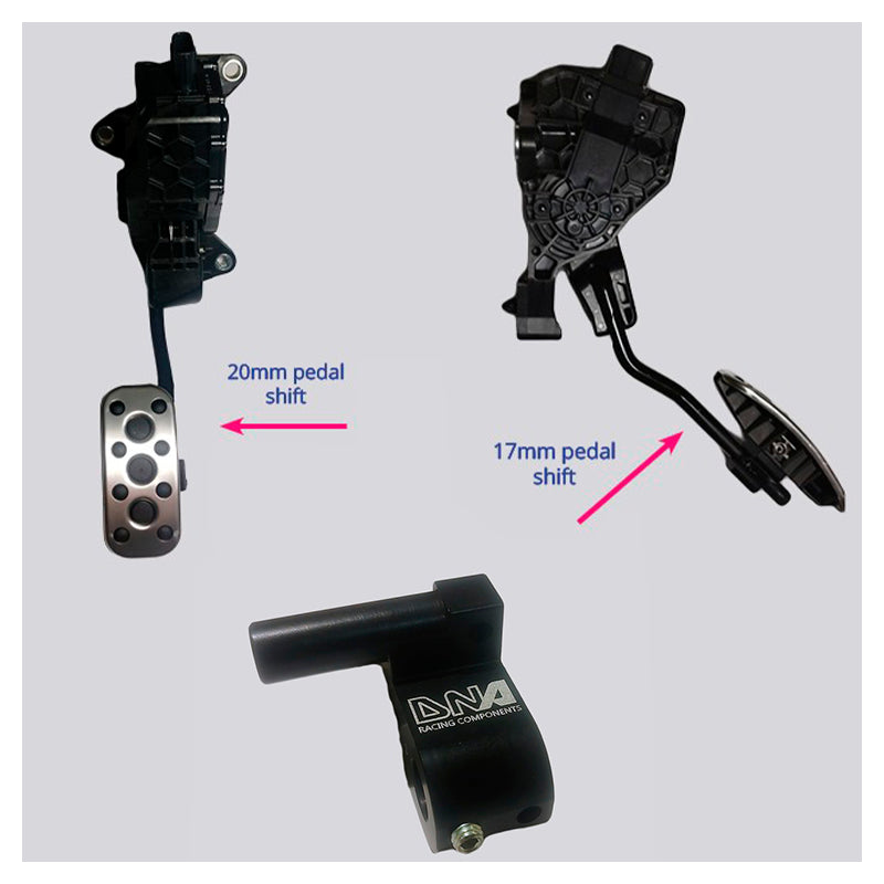 DNA Racing - Toyota Yaris GR - Kit alzamento e avvicinamento pedale acceleratore
