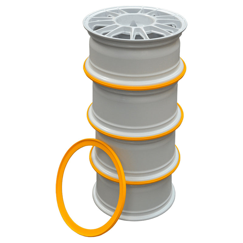 EVOCorse - Anelli impila ruote in plastica, dimensioni: 13" - 21" - Ravasicorse