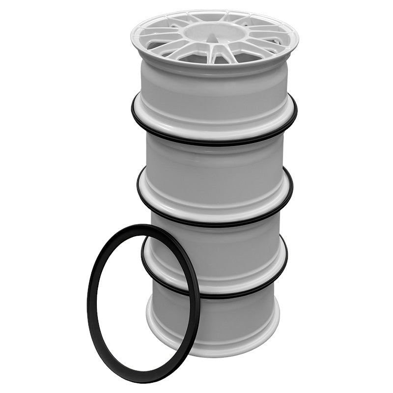 EVOCorse - Anelli impila ruote in plastica, dimensioni: 13" - 21"