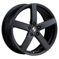 EtaBeta Eros 8.0 x 17" ET40 (matt black) - Alpine A110 rear - Ravasicorse