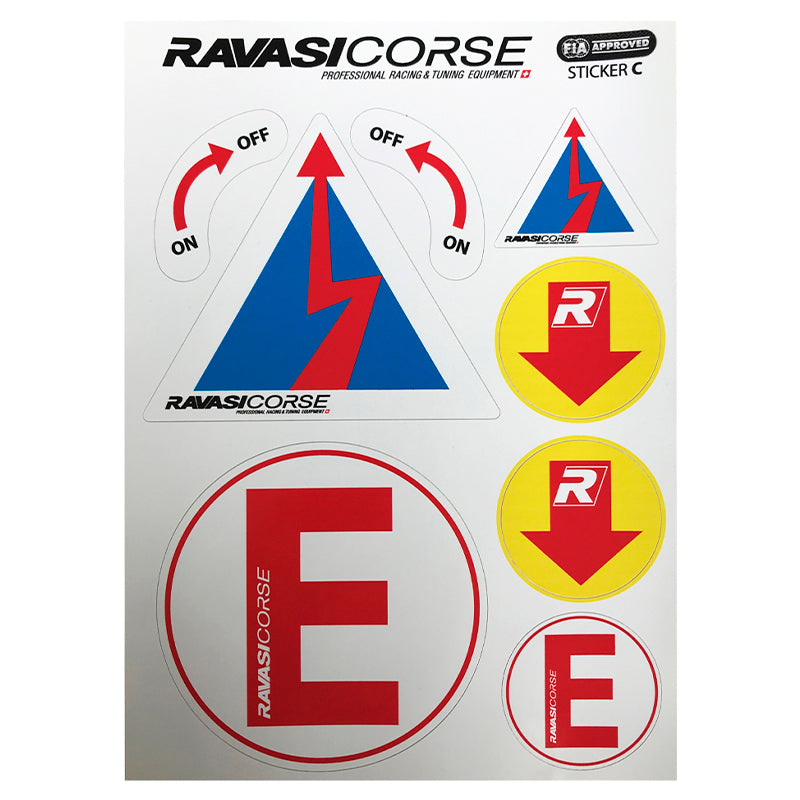 Stickers estintori "kit completo" - Ravasicorse