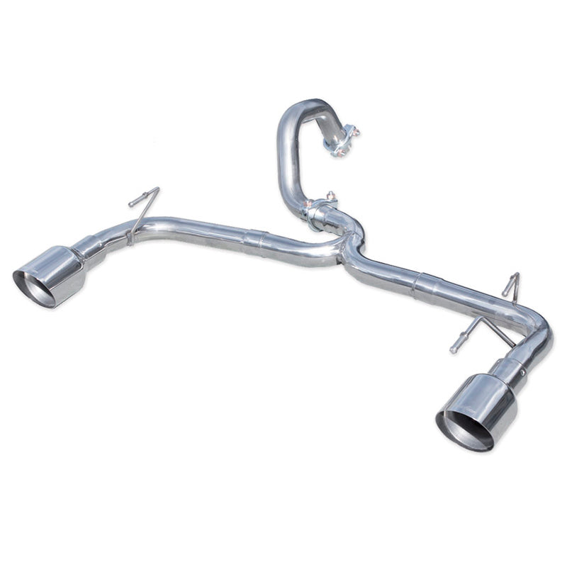 Inoxcar - Finale senza silenziatore Ø102 mm DX+SX (Racing) - Ravasicorse