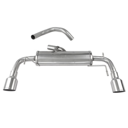 Inoxcar - Finale con silenziatore Ø102 mm DX+SX (Racing) - Ravasicorse