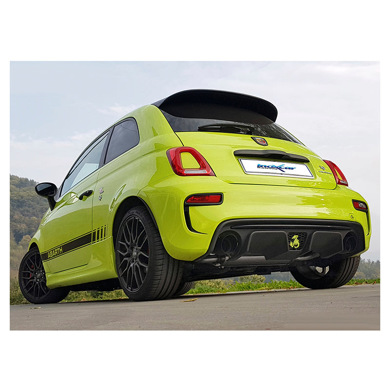 Inoxcar - Finale con silenziatore Ø102 mm DX+SX (Black Ceramic) - Ravasicorse