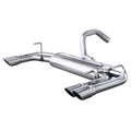 Inoxcar - Finale con silenziatore 2 x Ø60 mm DX+SX (Racing) - Ravasicorse