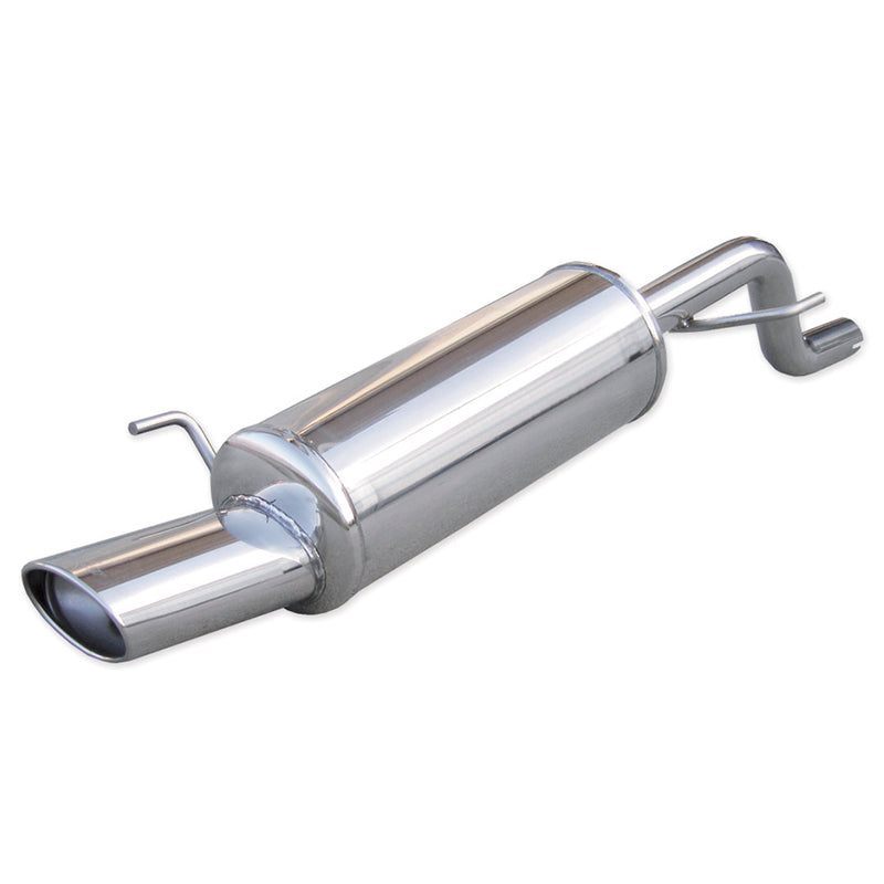 Inoxcar - Finale con silenziatore ovale 120x80 mm - Ravasicorse