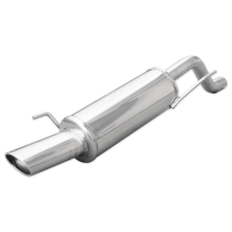 Inoxcar - Finale con silenziatore ovale 120x80 mm - Ravasicorse