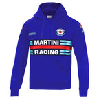 Felpa hoodie Sparco - Martini Racing (light blue) - Ravasicorse