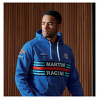Felpa hoodie Sparco - Martini Racing (light blue) - Ravasicorse